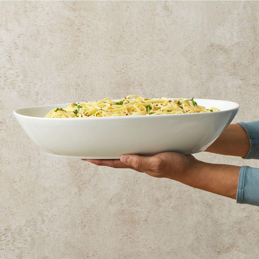 Fitz And Floyd Everyday White® Oval Serve Bowl 14.25 IN