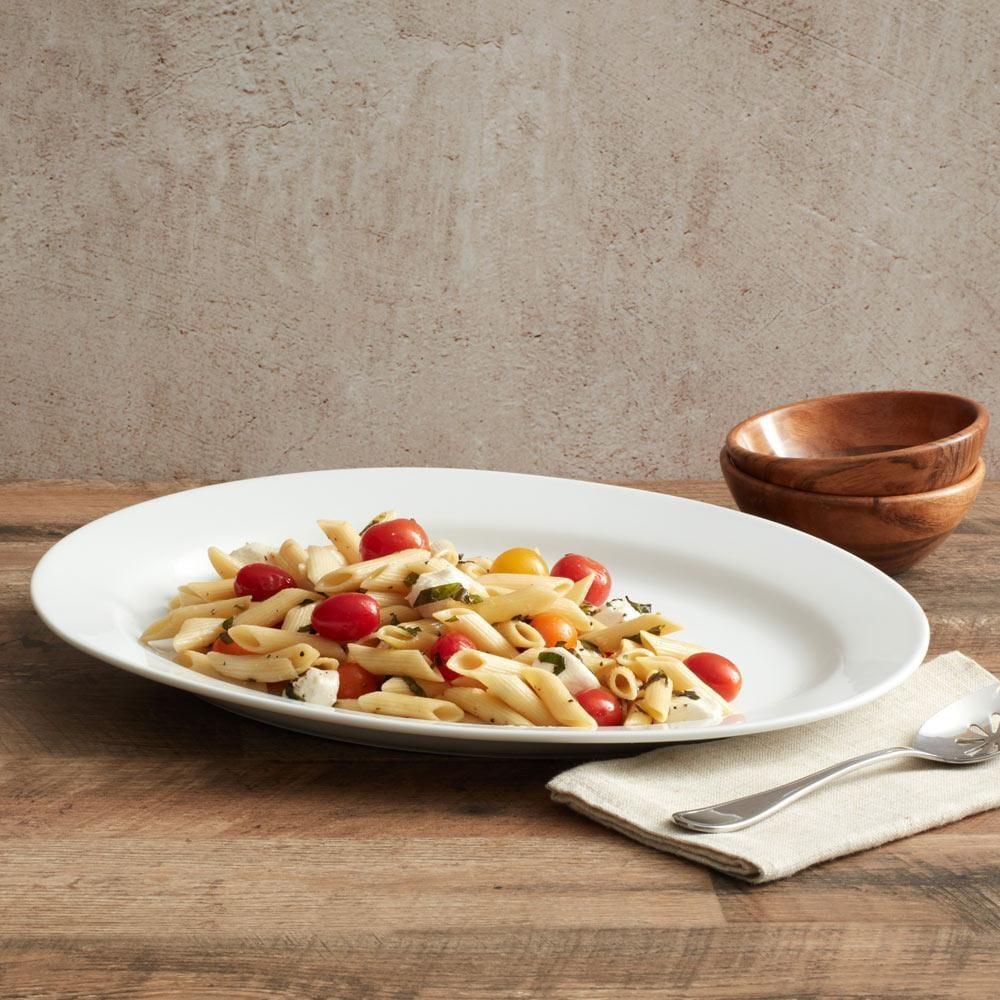 fitz and floyd Everyday White® Oval Serving Platter 16 IN