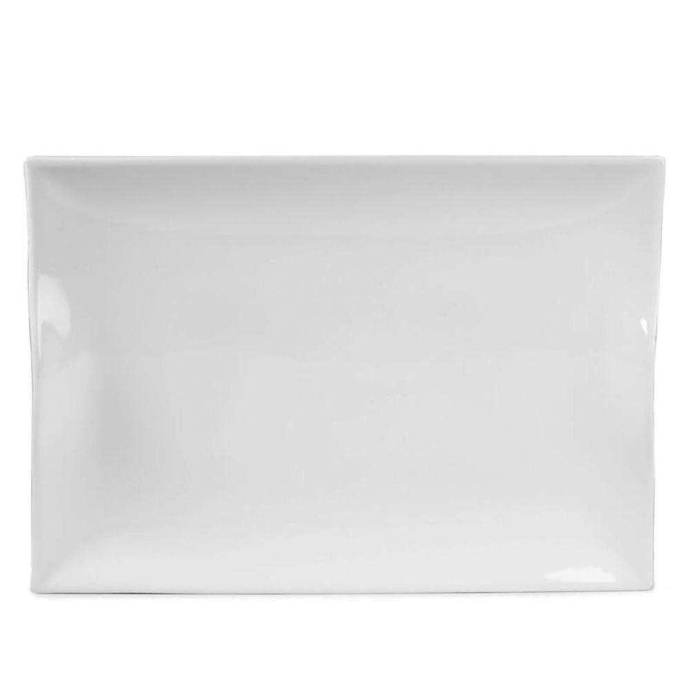 Fitz And Floyd Everyday White® Rectangular Handled Serving Platter 18.25 IN