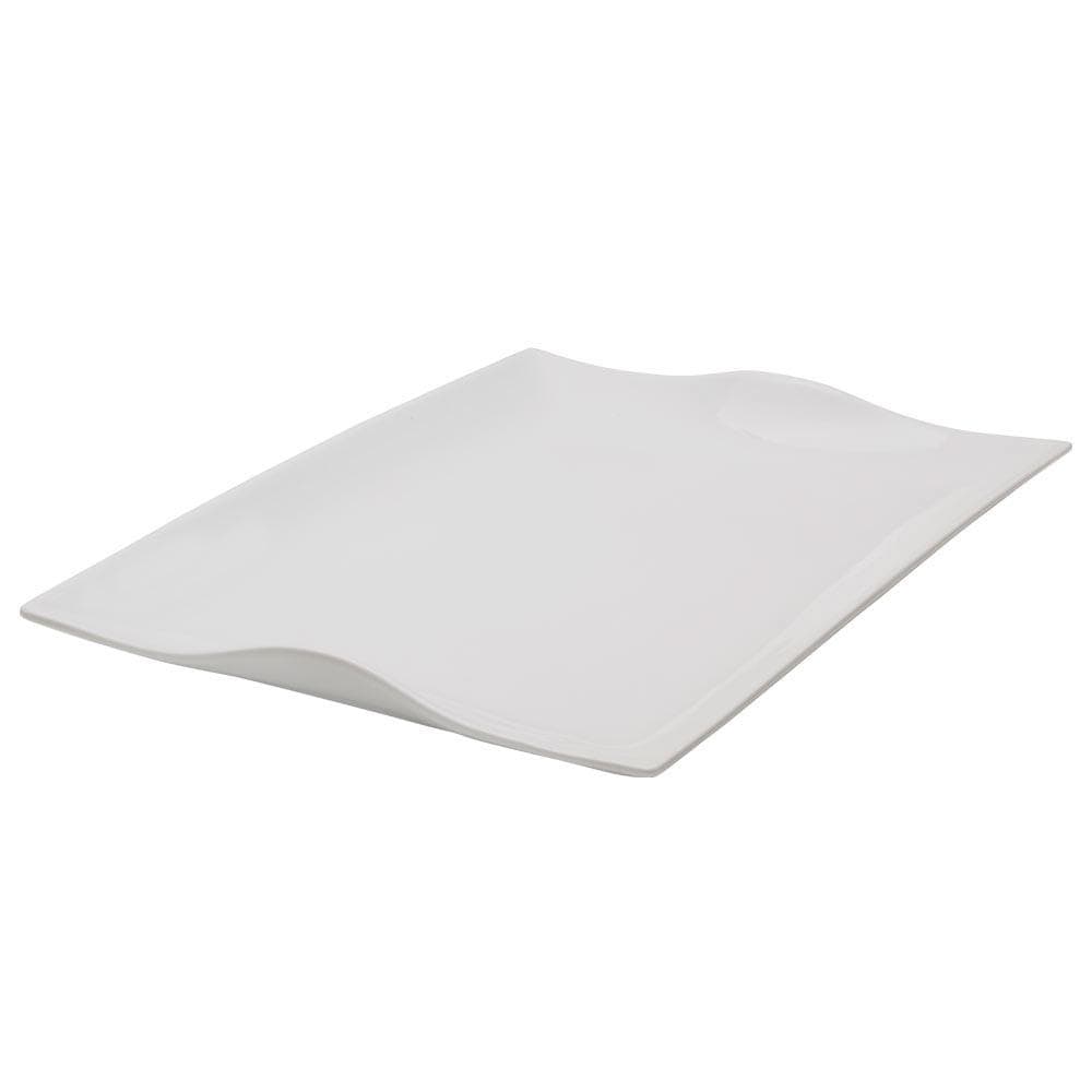 Fitz And Floyd Everyday White® Rectangular Handled Serving Platter 18.25 IN