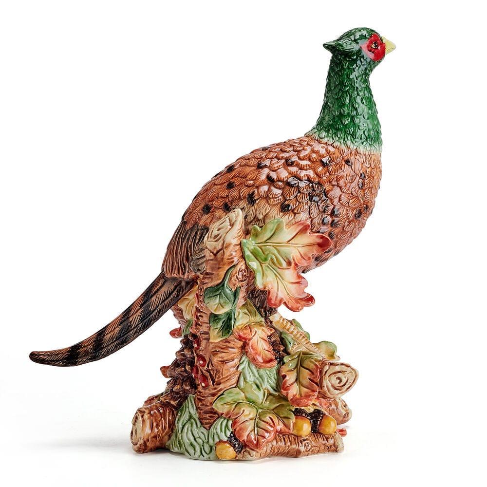 Fitz And Floyd Fall Harvest Pheasant Figurine 10.75 IN