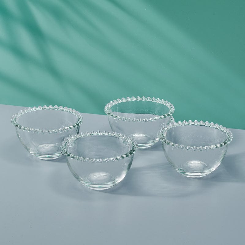 fitz and floyd Beaded Set of 4 Individual Bowls
