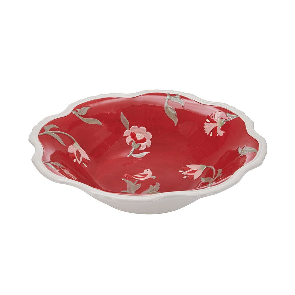 Fitz And Floyd Chalet Vegetable Serve Bowl