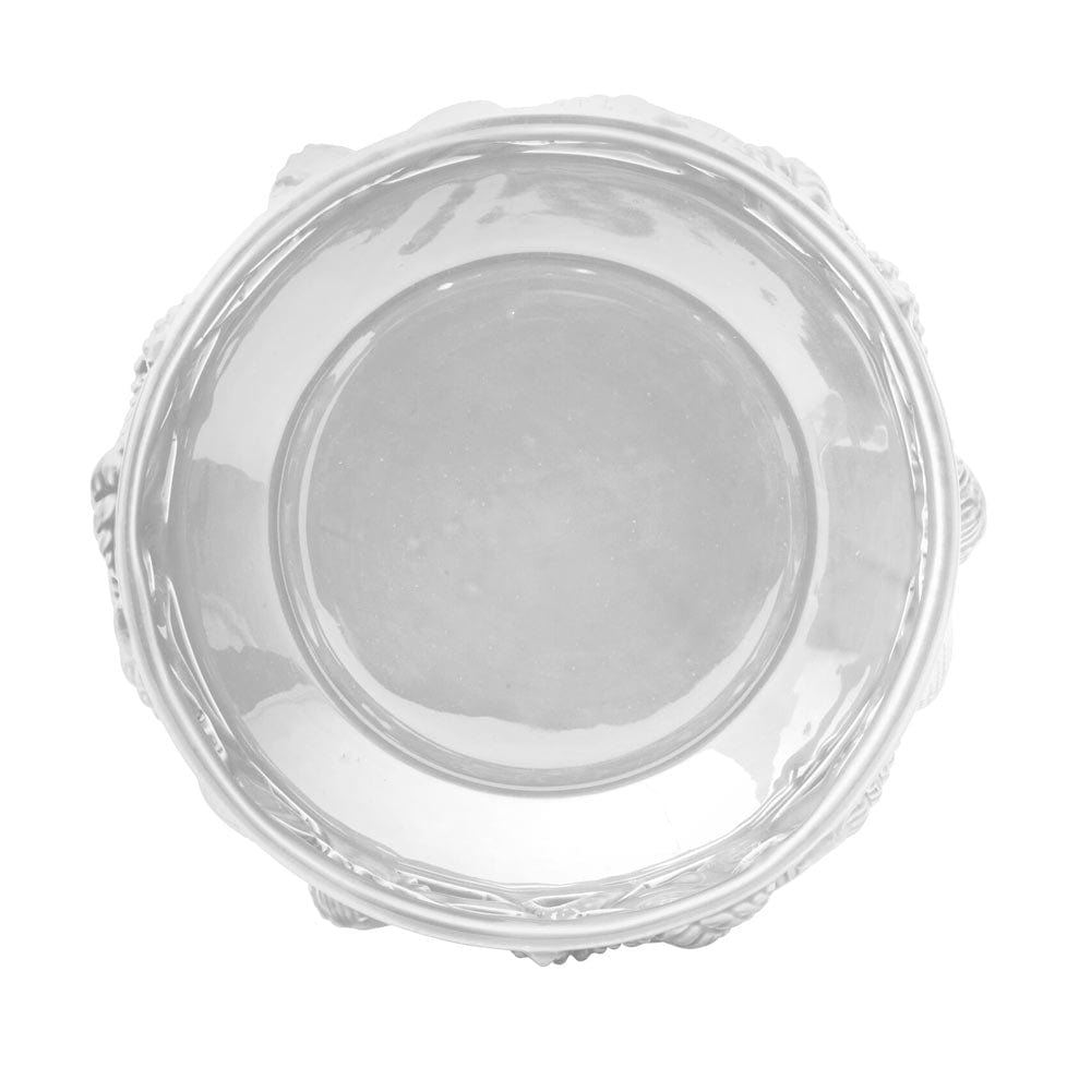 Fitz And Floyd Coastal Home White Centerpiece Bowl
