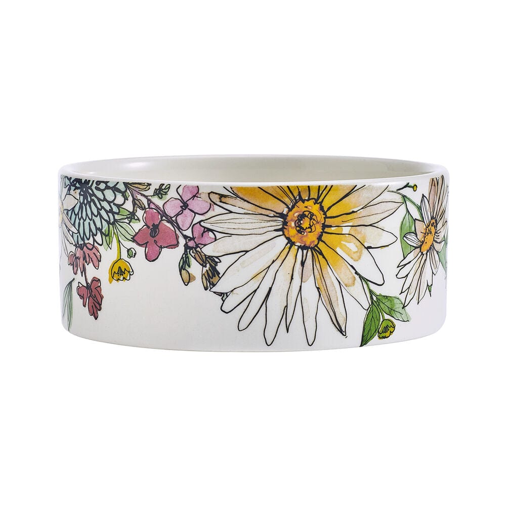 Fitz And Floyd Emi's Garden Set Of 4 Snack Bowls