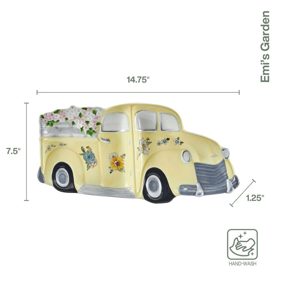 Fitz And Floyd Emi's Garden Truck Divided Server