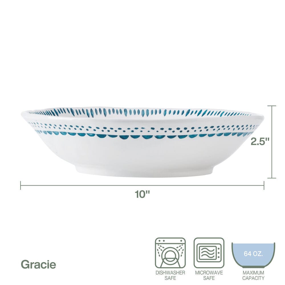 Fitz And Floyd Gracie Serving Bowl
