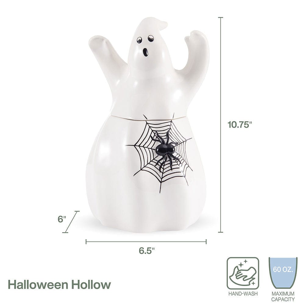Fitz And Floyd Halloween Hollow Ghost Cookie Jar