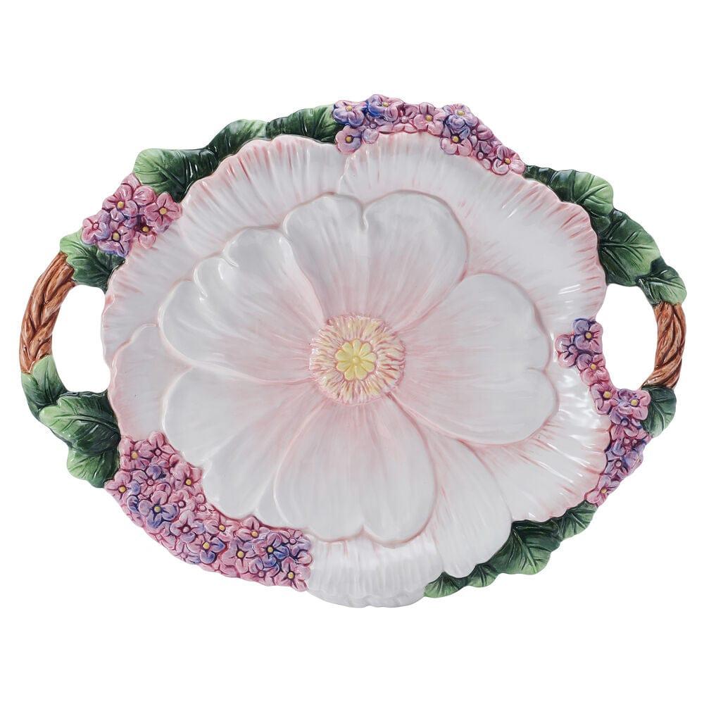 Fitz And Floyd Jardin Serving Platter 19IN