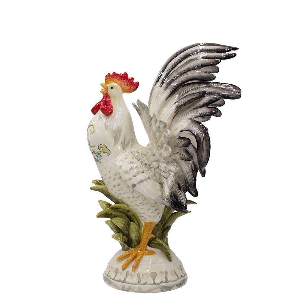 Fitz And Floyd Lantana Rooster Figurine 20.5 IN