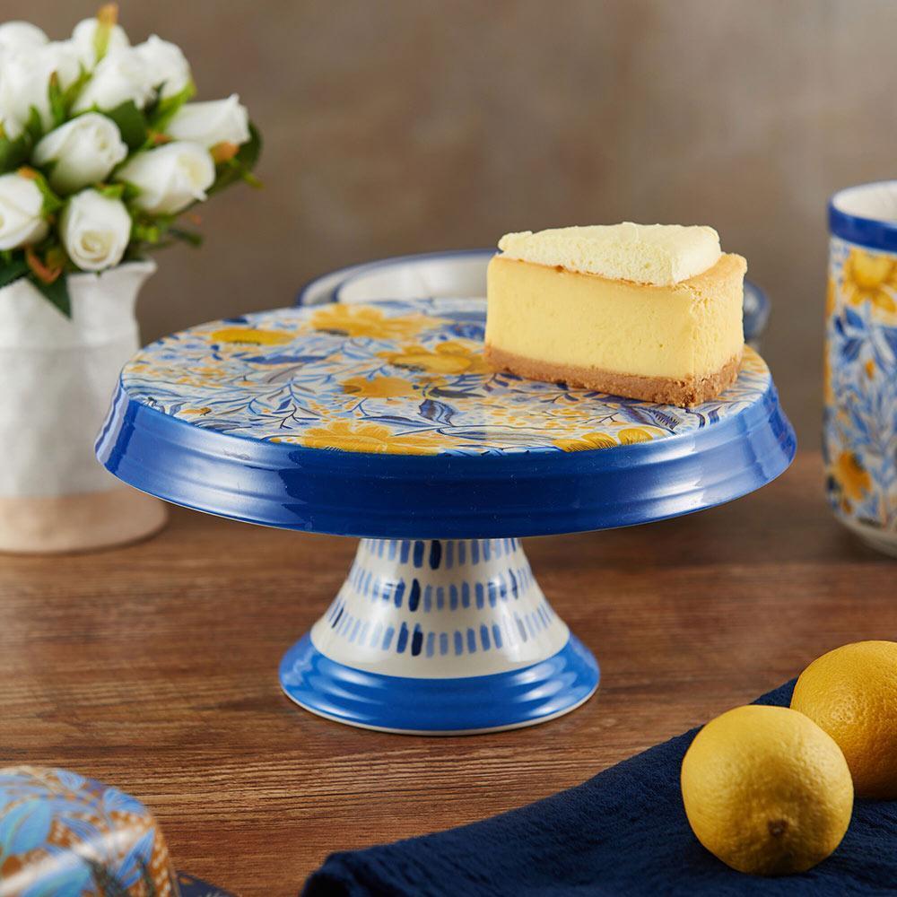 fitz and floyd Madeline Footed Cakeplate