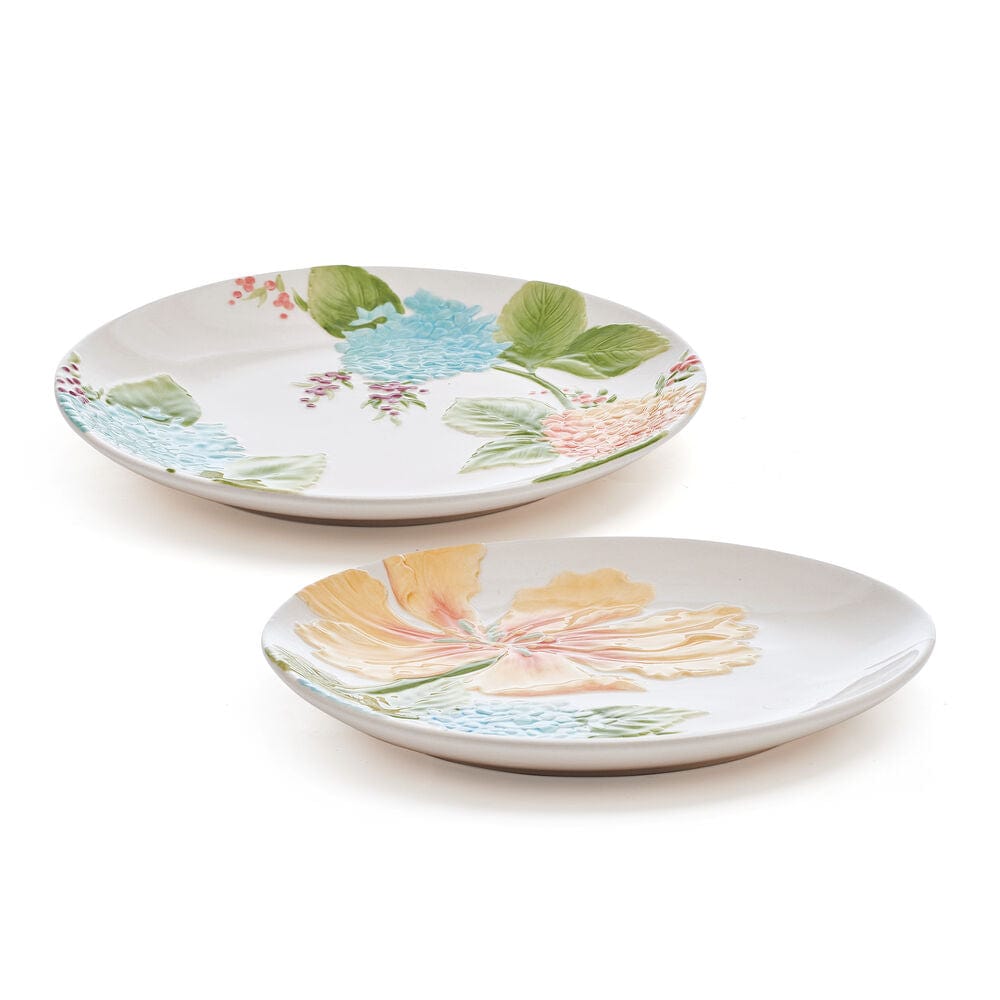 Fitz And Floyd Meadow Set Of 2 Salad Plates