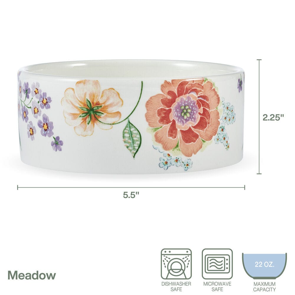 Fitz And Floyd Meadow Set Of 4 Snack Bowls