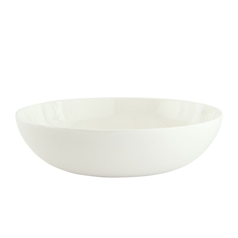Fitz And Floyd Nevaeh White Vegetable Serving Bowl