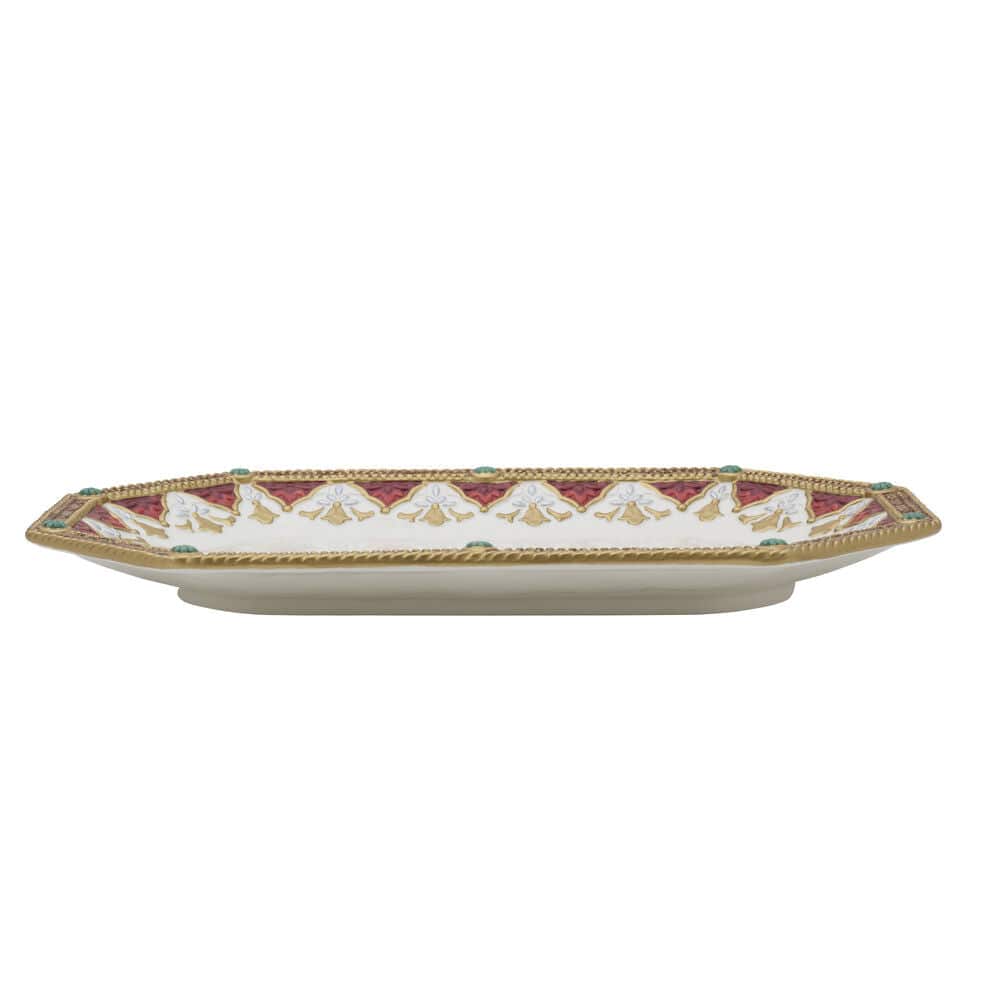Fitz And Floyd Noel Holiday Platter 13.75 IN