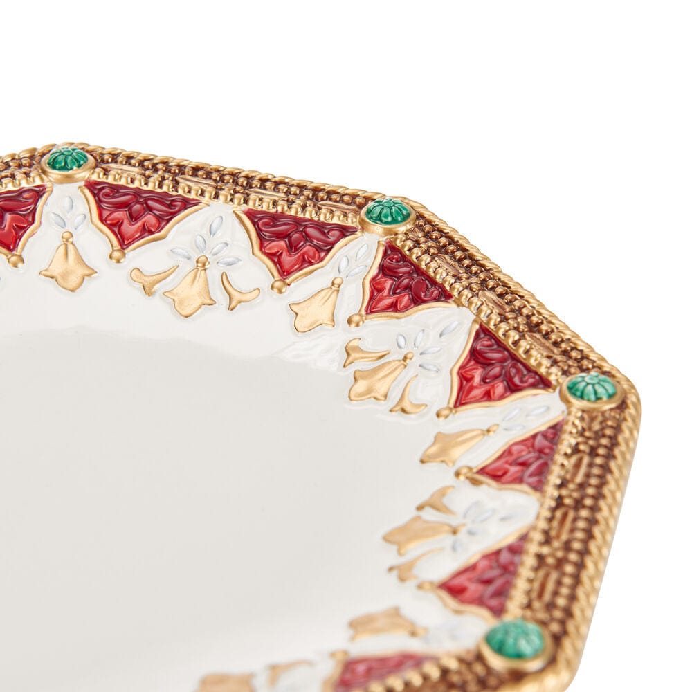 Fitz And Floyd Noel Holiday Platter 13.75 IN