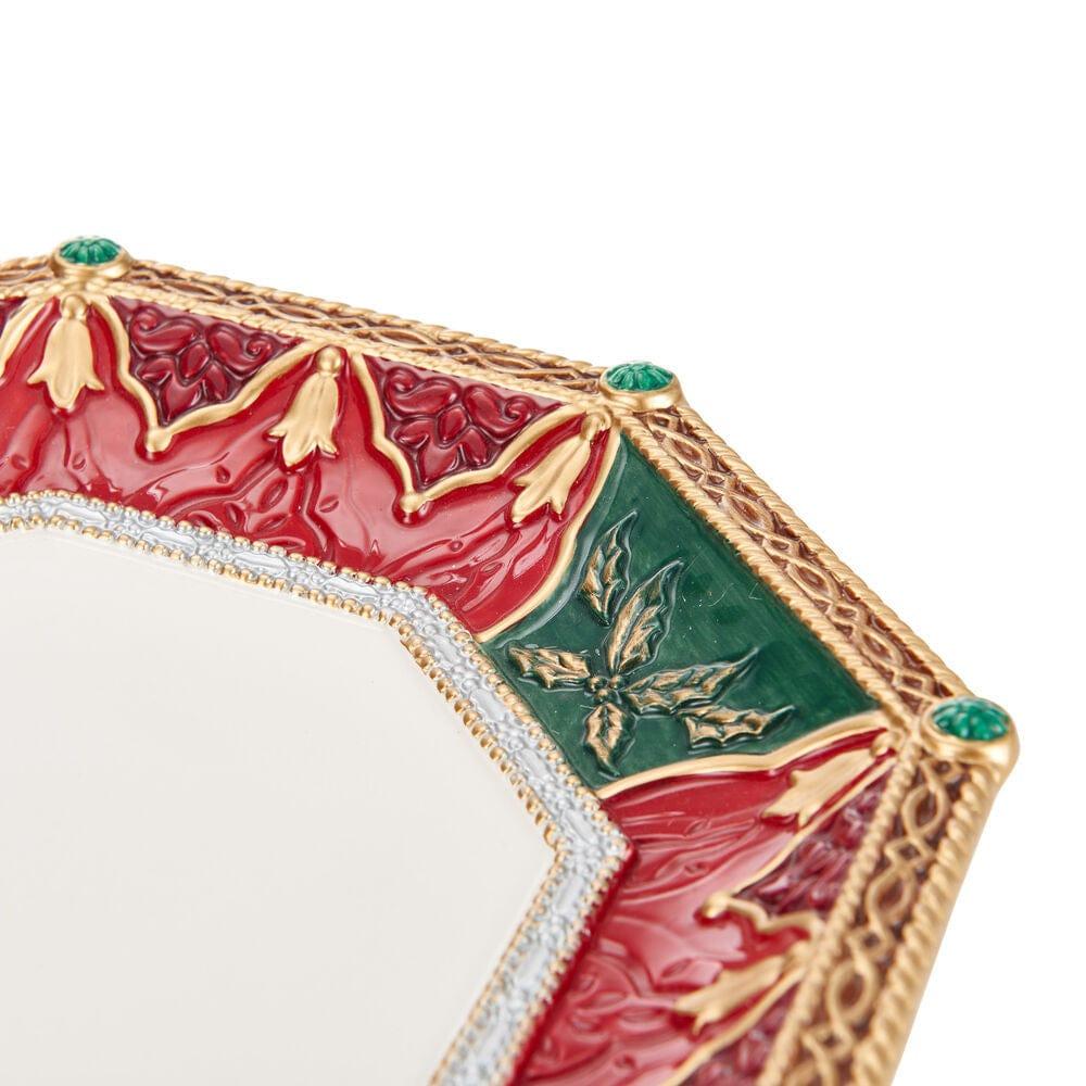 Fitz And Floyd Noel Holiday Platter 16 IN