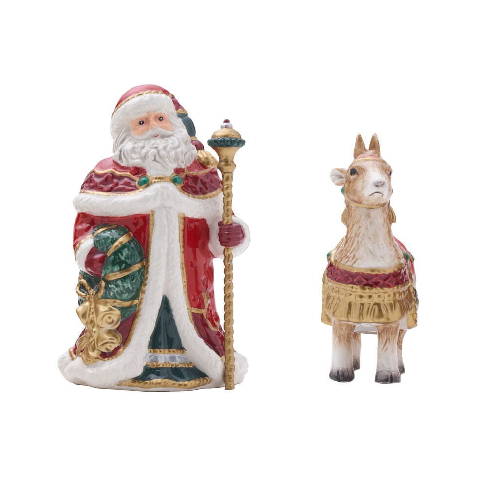 Fitz And Floyd Noel Holiday Salt And Pepper