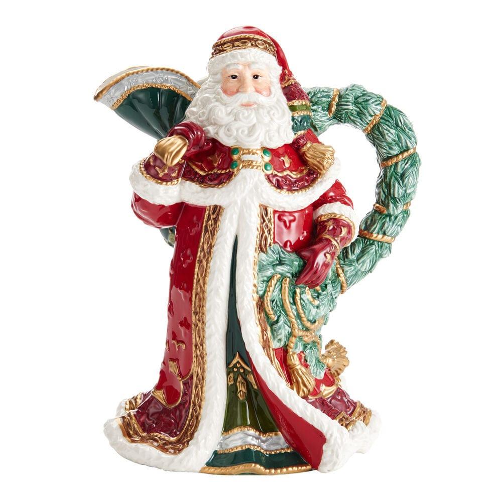 Fitz And Floyd Noel Holiday Santa Pitcher
