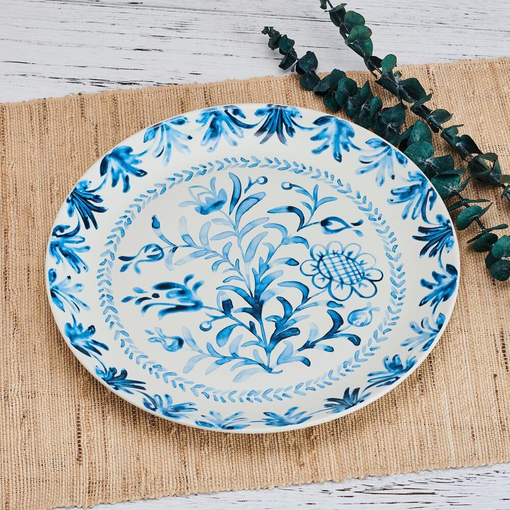 Fitz And Floyd Sicily Blue Dinner Plate