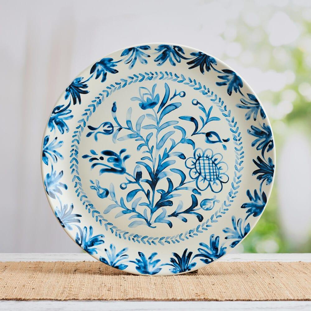fitz and floyd Sicily Blue Dinner Plate