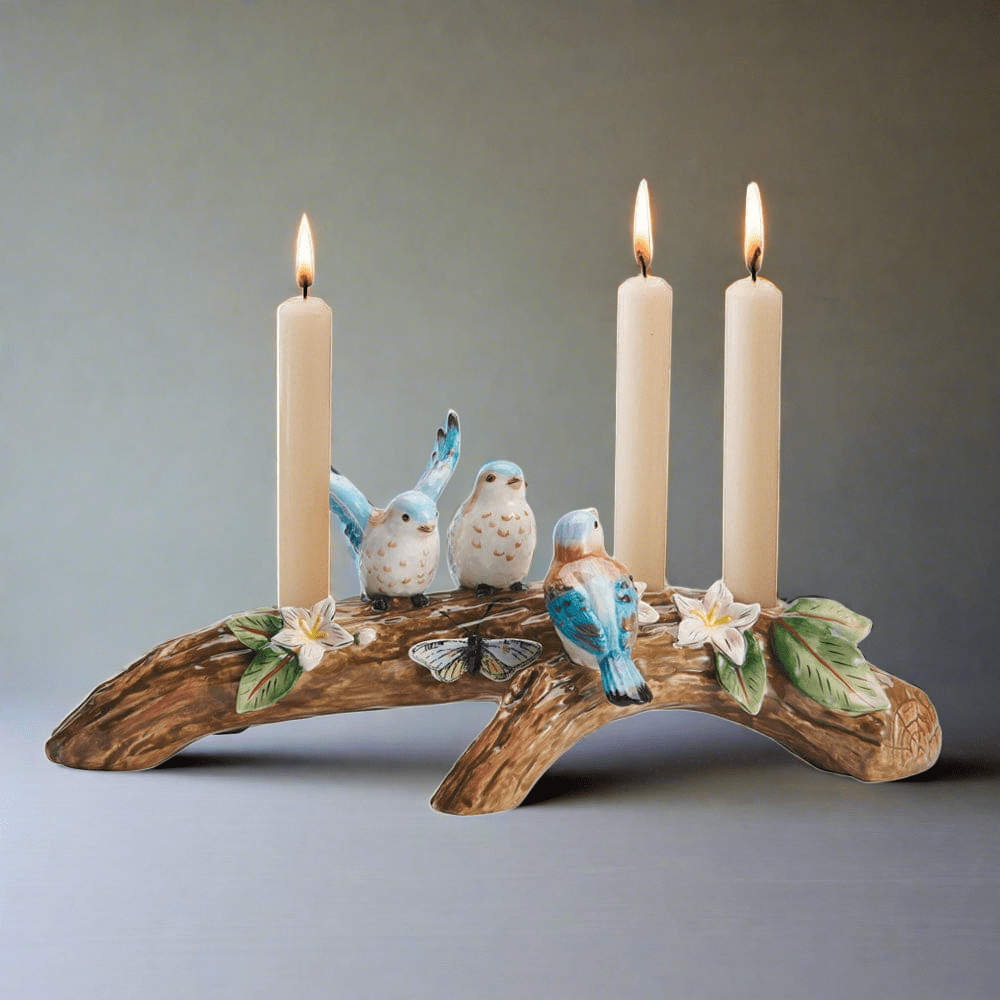 fitz and floyd Toulouse Bird Candleholder