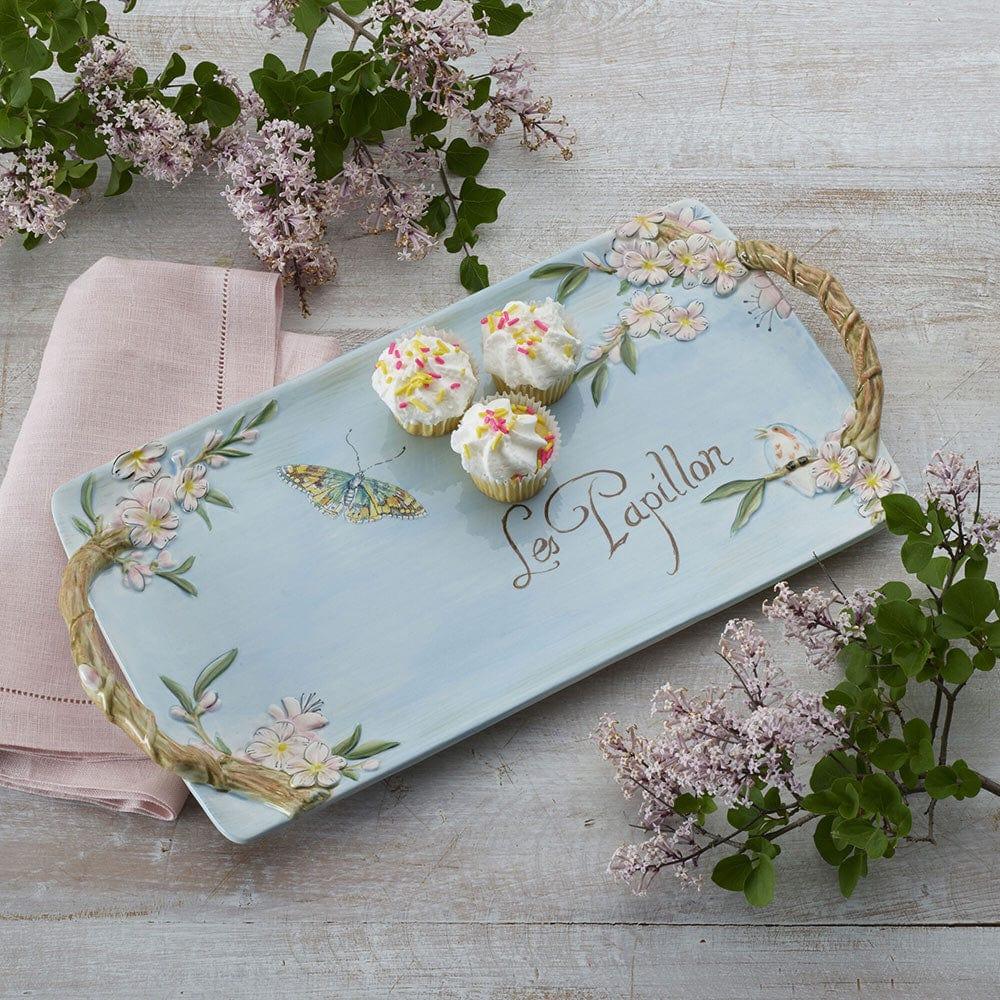 Fitz And Floyd Toulouse Rectangular Serving Tray