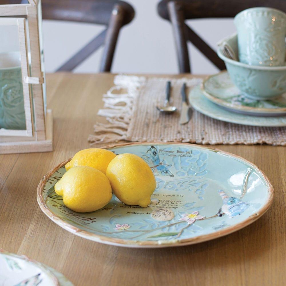 fitz and floyd Toulouse Round Platter 13 IN