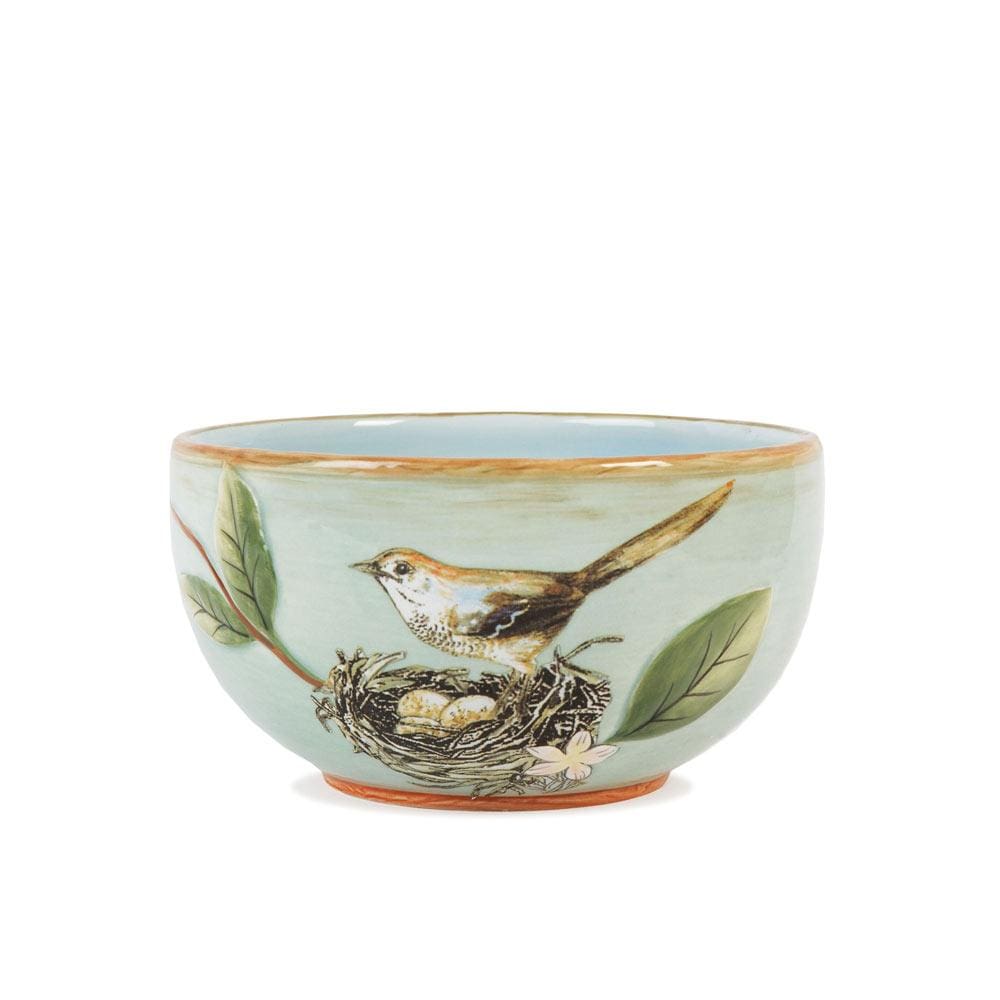 Fitz And Floyd Toulouse Set Of 4 Green Small Bowls