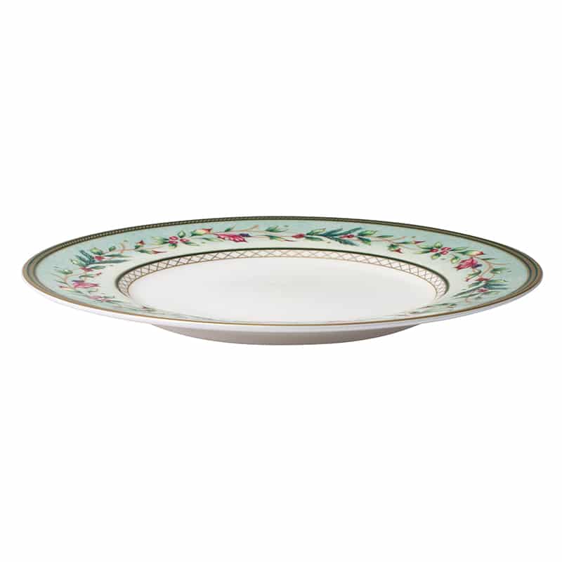 Fitz And Floyd Winter Holiday Garland Salad Plate