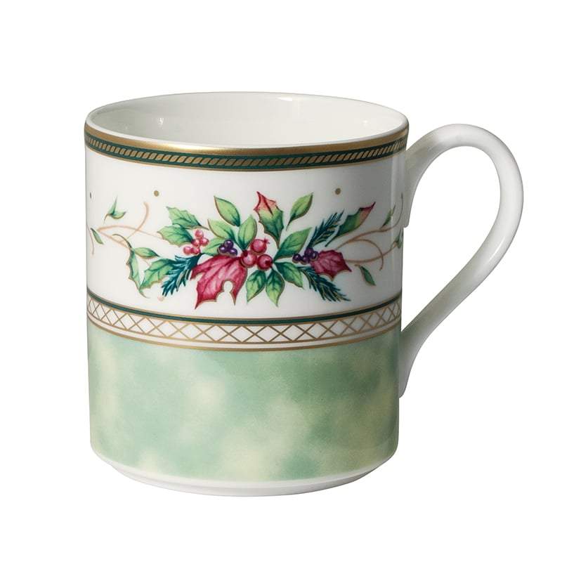 Fitz And Floyd Winter Holiday Mug