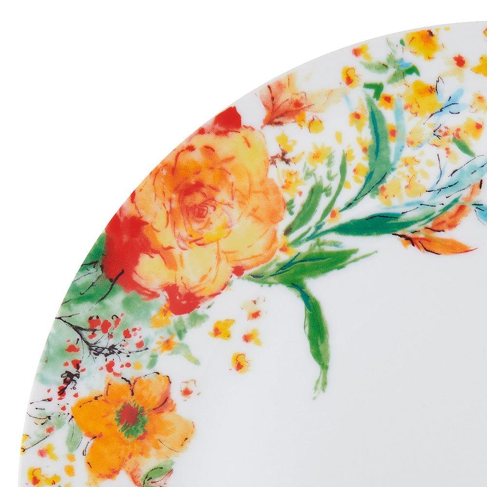 Fitz And Floyd Garden Delight 32 Piece Dinnerware Set Service For 8