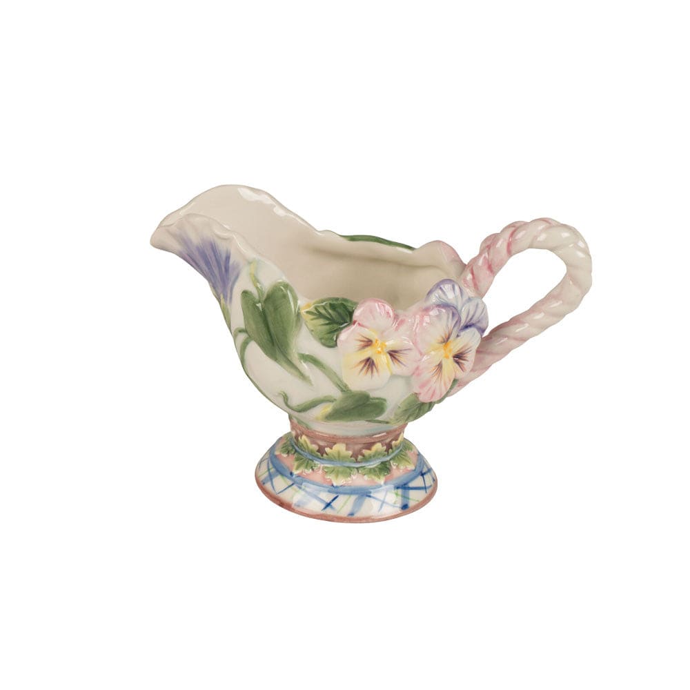 Fitz And Floyd Halcyon Rabbit Sugar And Creamer Set