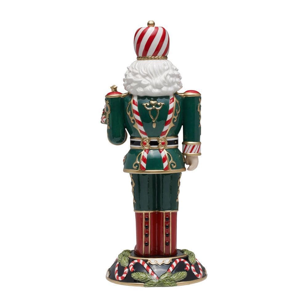 Fitz And Floyd Holiday Nutcracker Sugar Plum King 17 IN