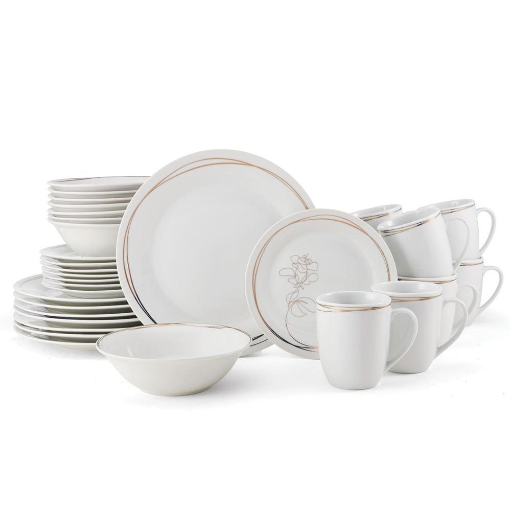 Fitz And Floyd Love Blooms 32 Piece Dinnerware Set Service For 8