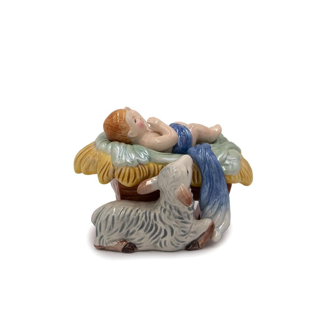 Fitz And Floyd Nativity Baby Jesus Figurine 3.75 IN