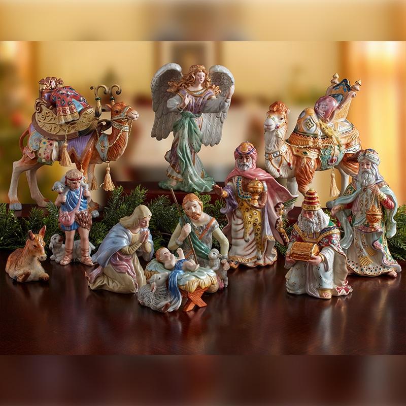 Fitz And Floyd Nativity Babylonian Wise Man Figurine 7.7 IN