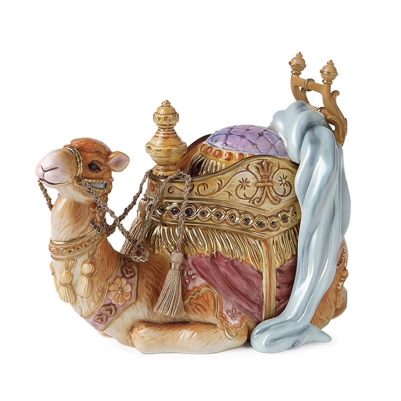 Fitz And Floyd Nativity Resting Camel Figurine 9.85 IN