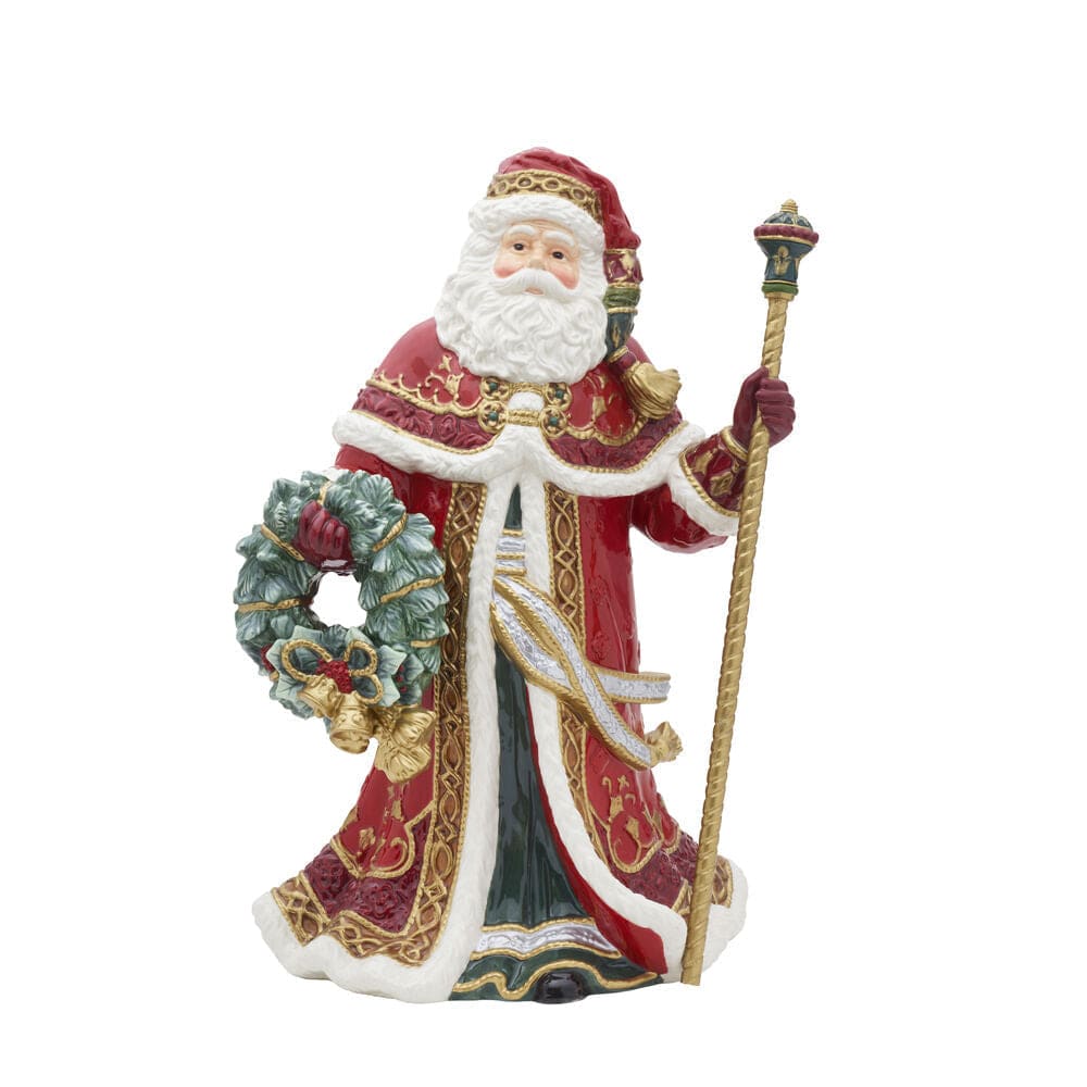 Fitz And Floyd Noel Holiday Grand Santa Figurine 19.25 IN