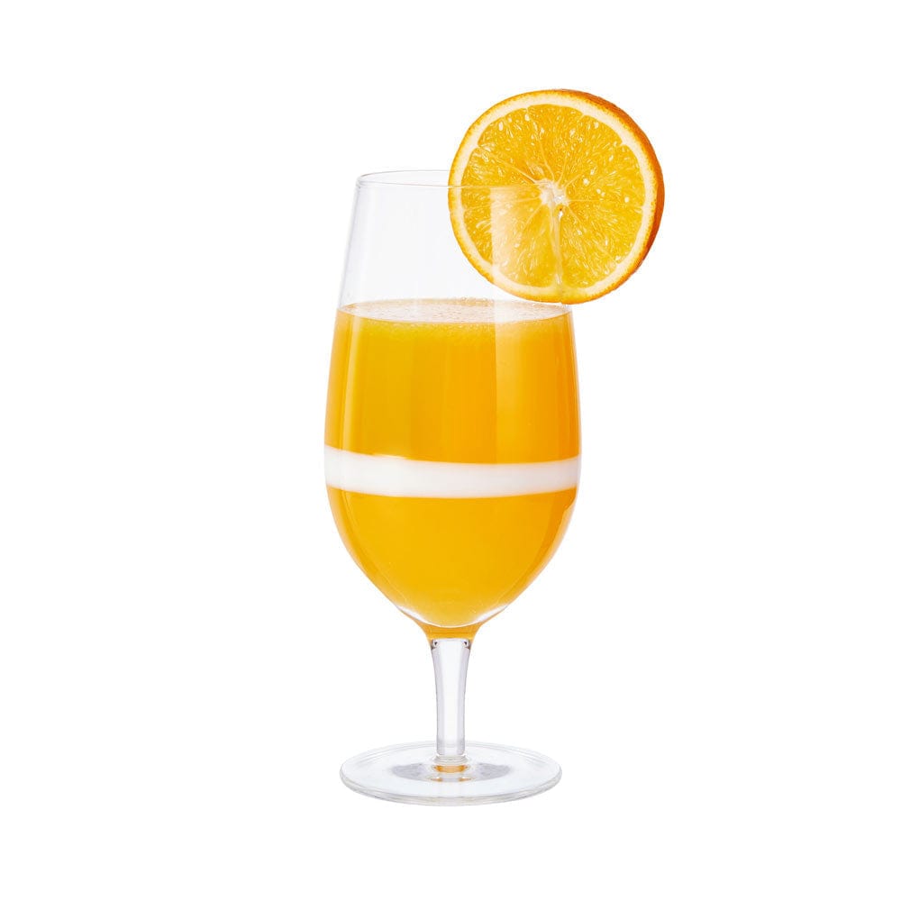 Fitz And Floyd Organic Band Footed Iced Beverage Juice Glasses Set Of 4