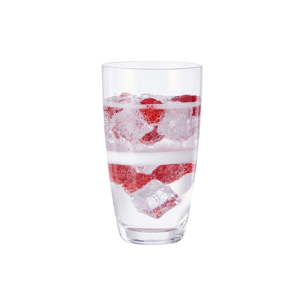Fitz And Floyd Organic Band Highball Glasses Set Of 4