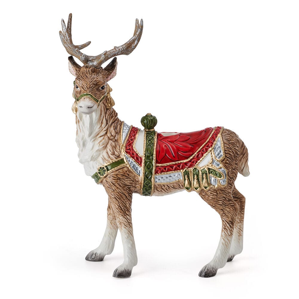 Fitz And Floyd Telluride Standing Deer Candle Holder
