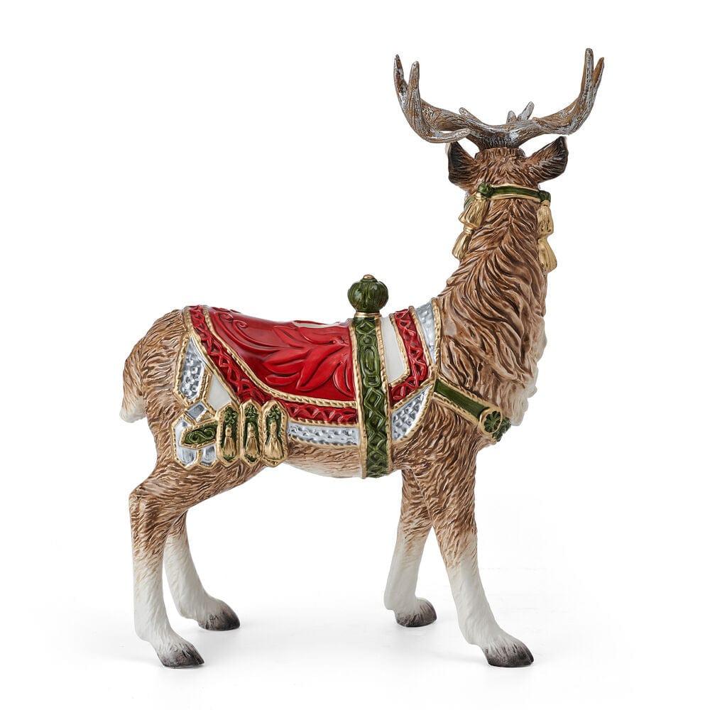 Fitz And Floyd Telluride Standing Deer Candle Holder