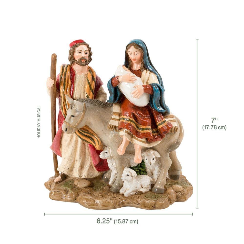 Fitz And Floyd The Journey Nativity Musical - O Holy Night 6.75 IN