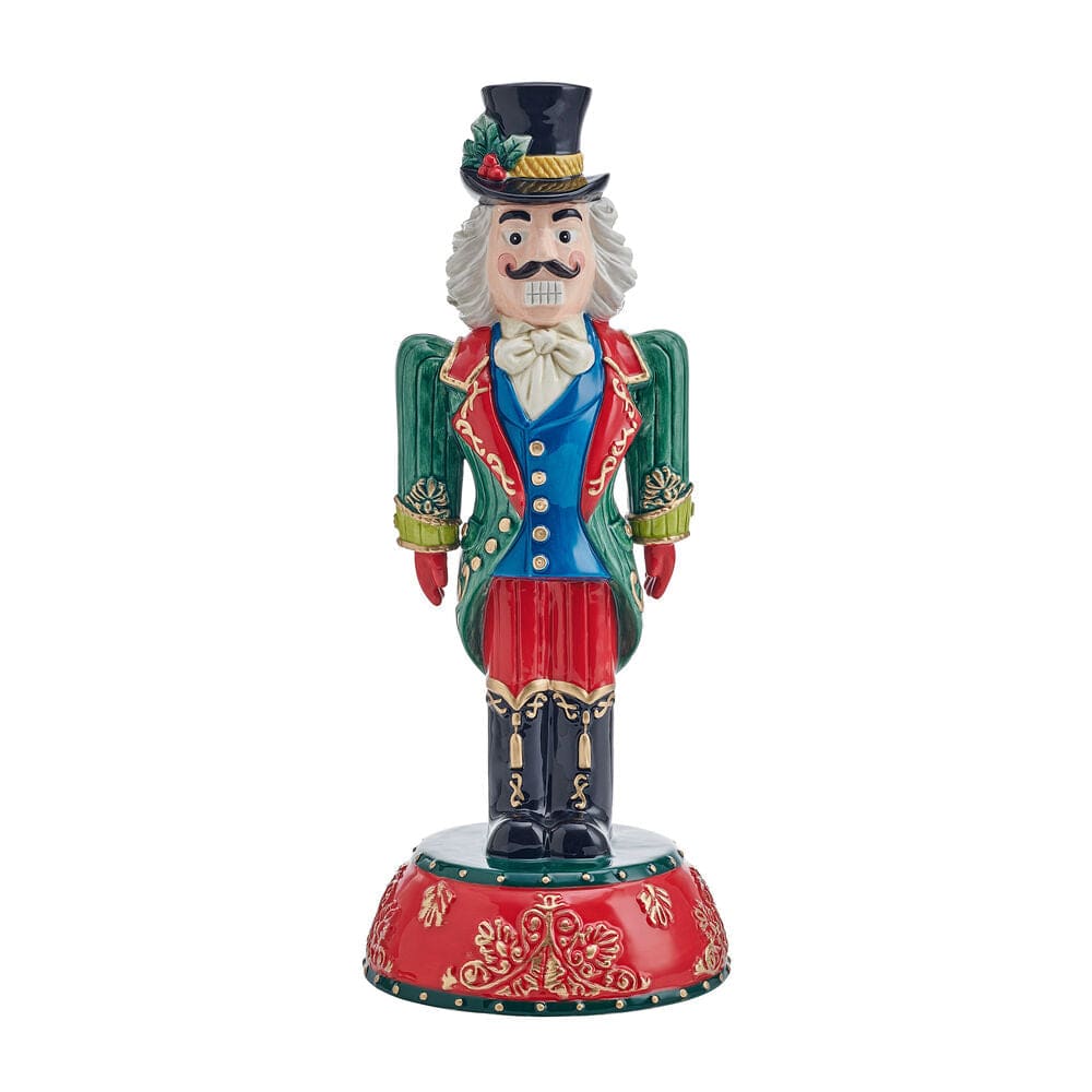 Fitz And Floyd Winsor Holiday Nutcracker Figurine 14.75 IN