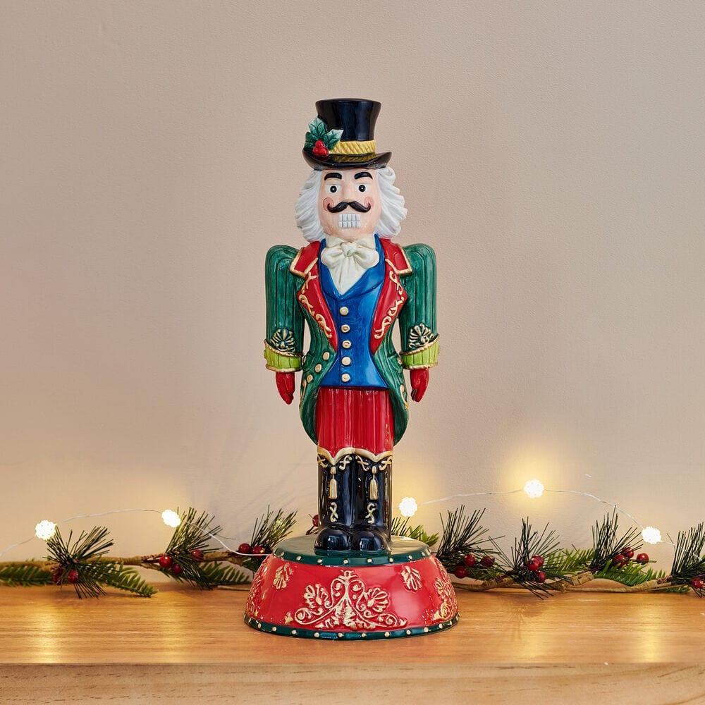 fitz and floyd Winsor Holiday Nutcracker Figurine 14.75 IN