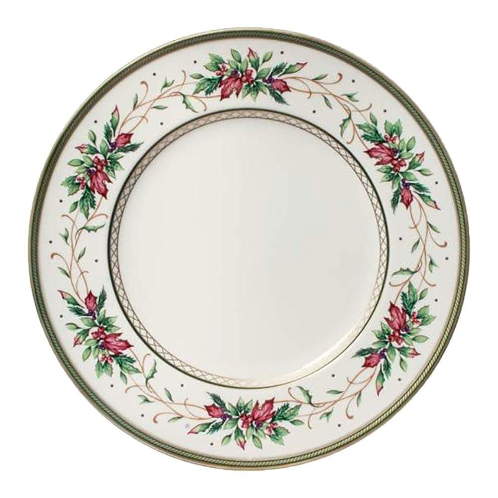 Fitz And Floyd Winter Holiday 20 Piece Dinnerware Set Service For 4