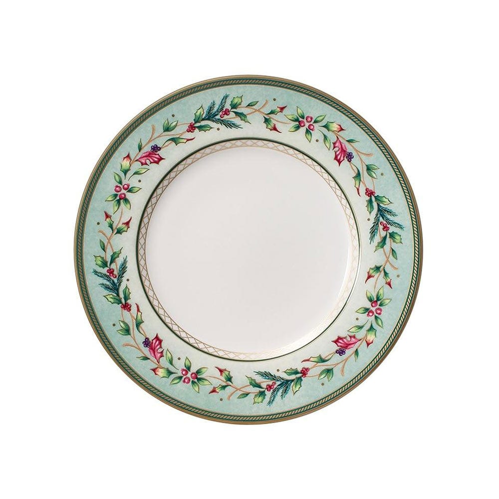 Fitz And Floyd Winter Holiday 20 Piece Dinnerware Set Service For 4