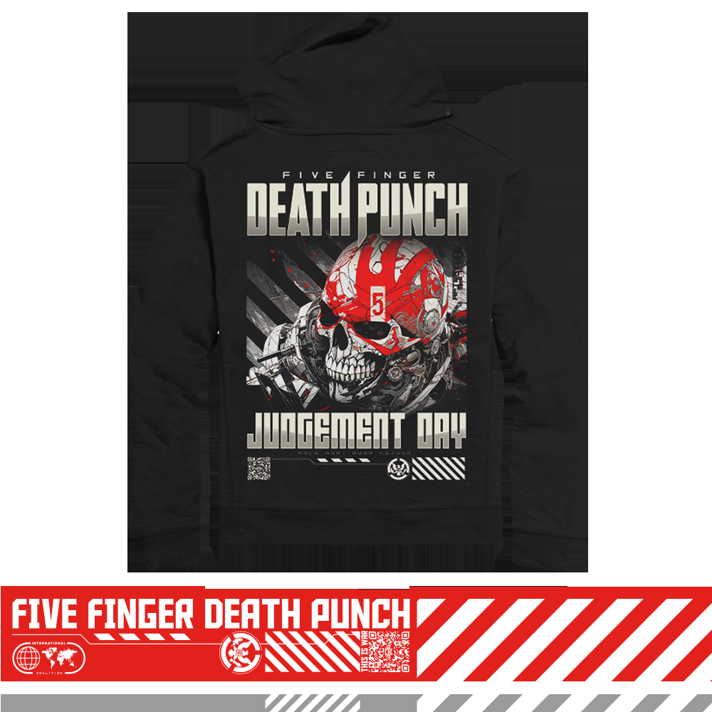 Five Finger Death Punch Afterlife Deluxe Edition Zip-up Hoodie