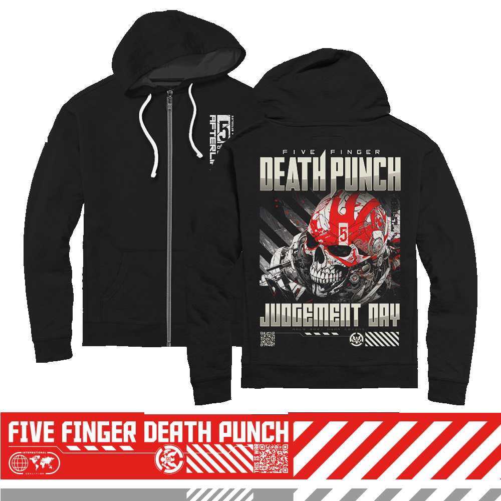 five finger death punch Afterlife Deluxe Edition Zip-up Hoodie